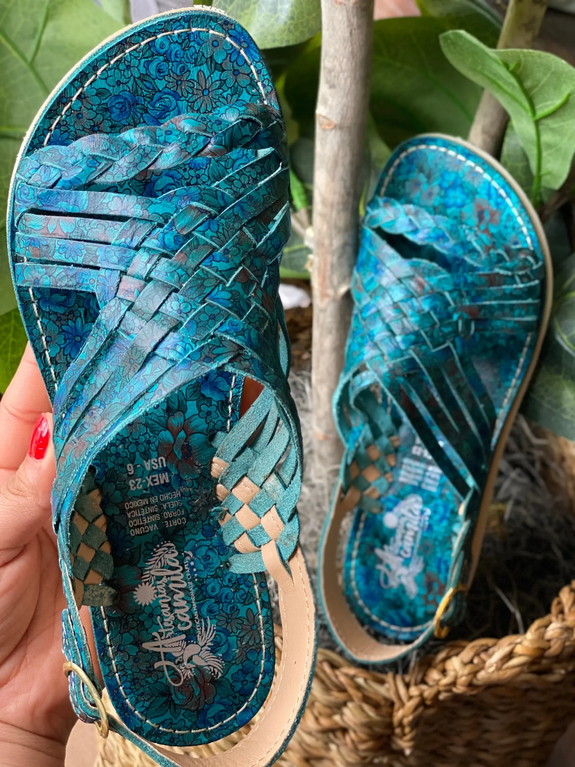 Huarache Sandal All Sizes Boho Hippie Vintage Mexican